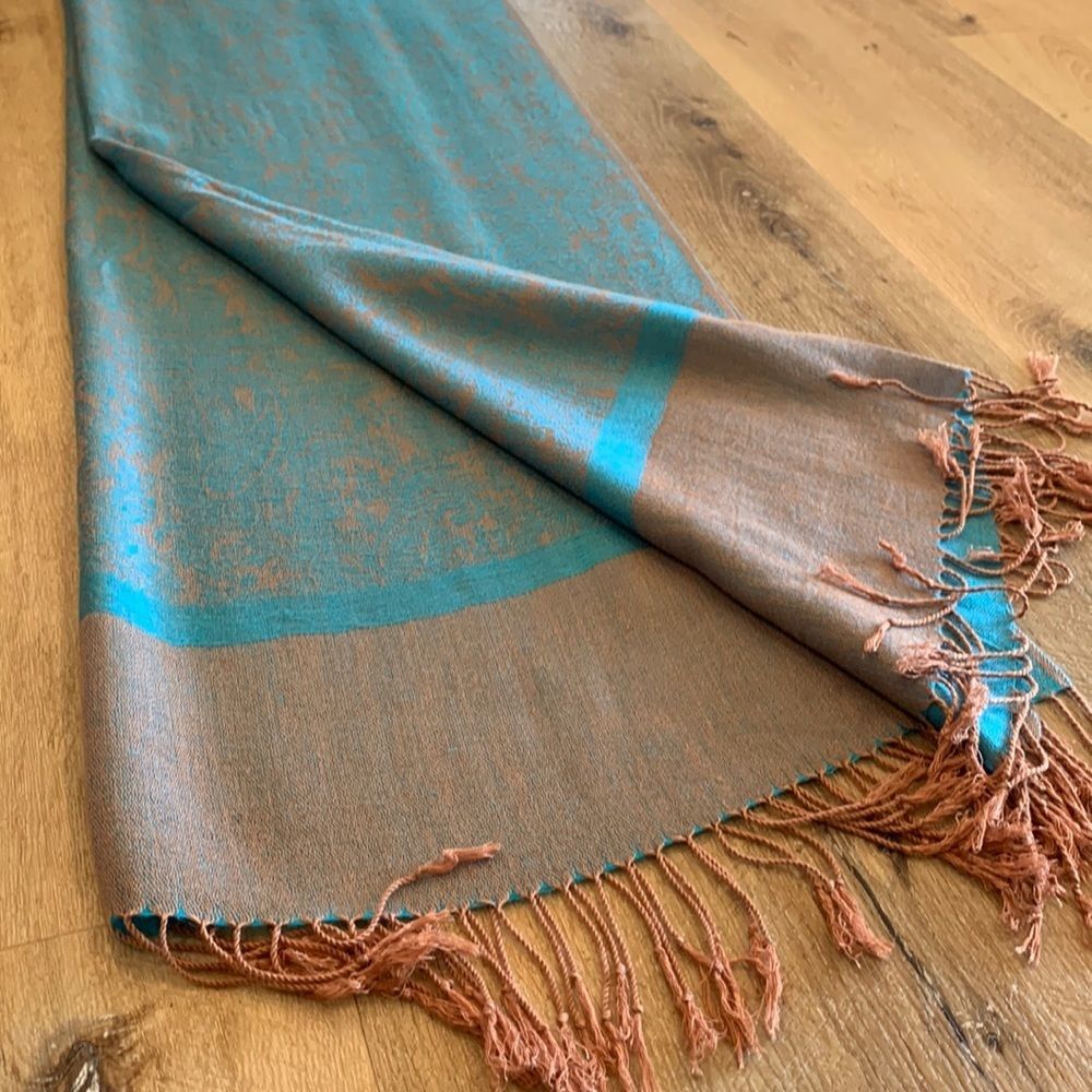 Pashmina and Silk Wrap
